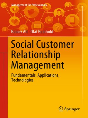 cover image of Social Customer Relationship Management